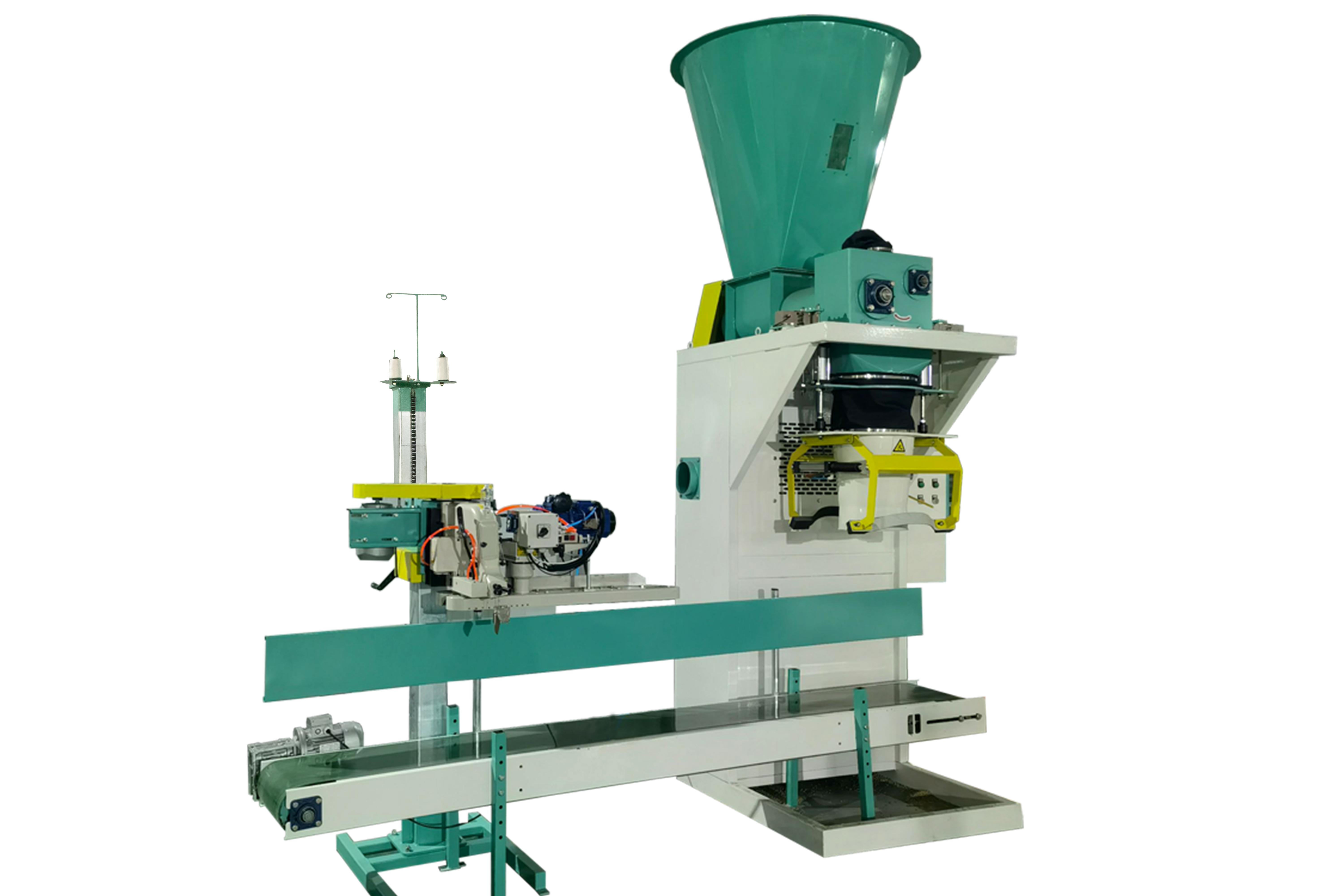 What is structure for powder packing machine?