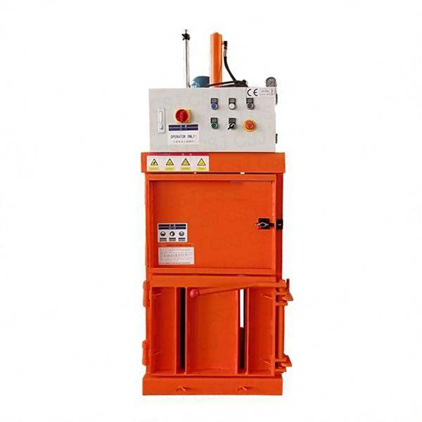Waste Plastic Paper Recycling Used Small Vertical Bailing Machine for Sales