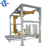 PLC Control Rocker Arm Film Stretch Wrapping Machine For Building Materials Factory
