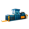 Recycling And Processing Industry Used Horizontal Semi-Automatic Fiber Clothing Packaging Baler 