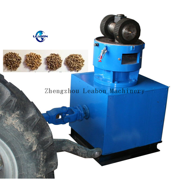 CE 100-400kgs/h PTO Tractor Driven Wood Pelletizer Wood Pellet Machine