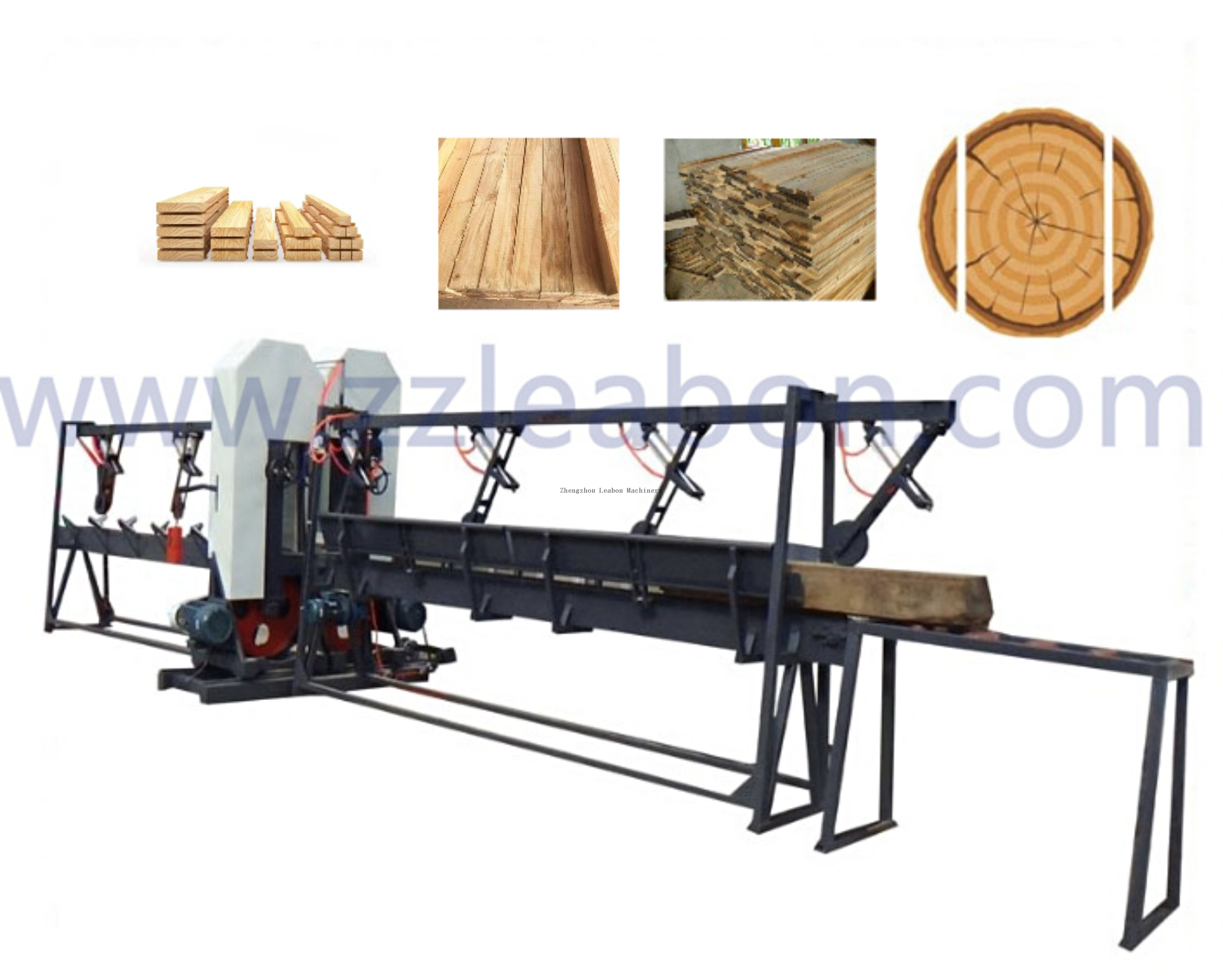 CE Mobile Electrial Wood Twin Vertical Saw