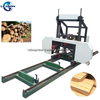 LEABON Automatic Wood Cutting horizontal Hydraulic Band Sawmill