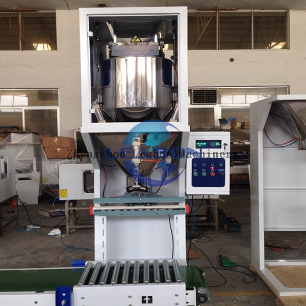 Automatic Wood Feed Pellet Packaging Machine Grains Rice Sugar Packing Machine with Sealer