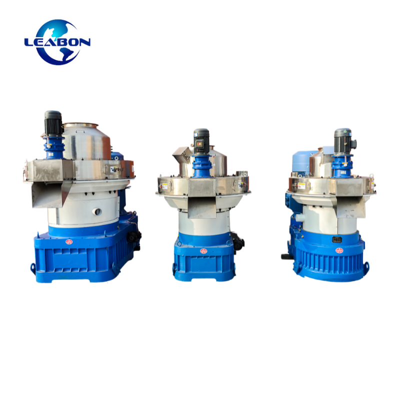 1-4T/H Biomass Vertical Ring Die Wood Pellet Mill Wood Sawdust Pellet Making Machine 