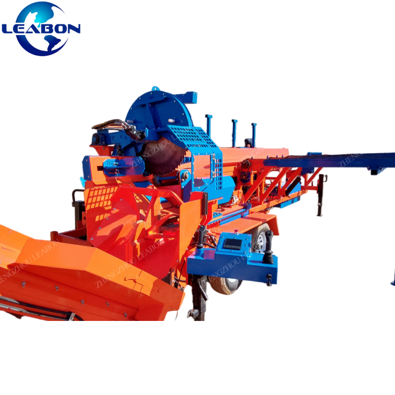 Factory Direct Wood Cutter and Splitter Timber Log Wood Processor Log Firewood Processor Splittiong Machine with Wider Conveyor