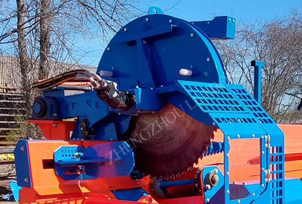 Factory Direct Wood Cutter and Splitter Timber Log Wood Processor Log Firewood Processor Splittiong Machine with Wider Conveyor