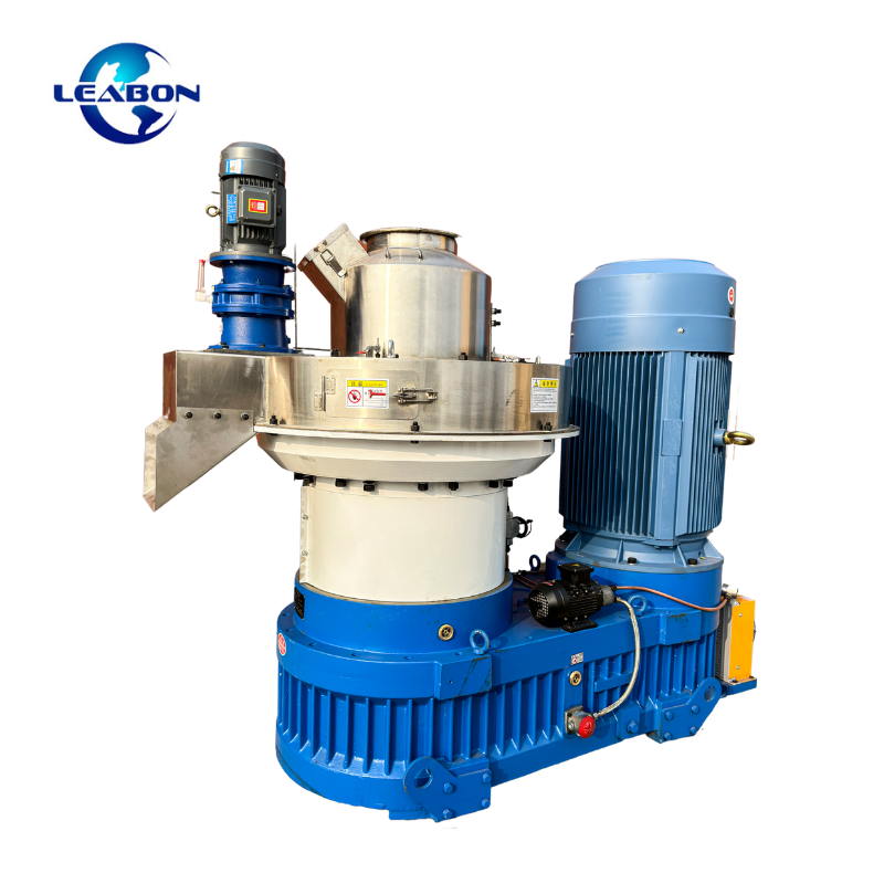 1-4T/H Biomass Vertical Ring Die Wood Pellet Mill Wood Sawdust Pellet Making Machine 