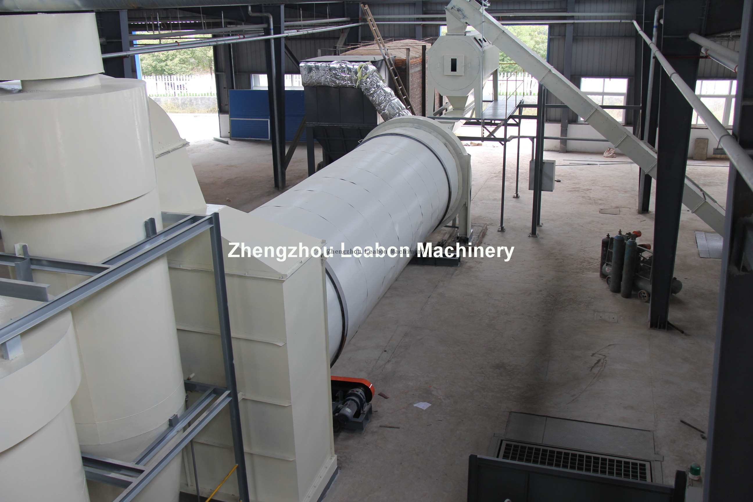 Industry Rotary Wood Chips Drum Dryer Biomass Dryer Machine Drying Equipment
