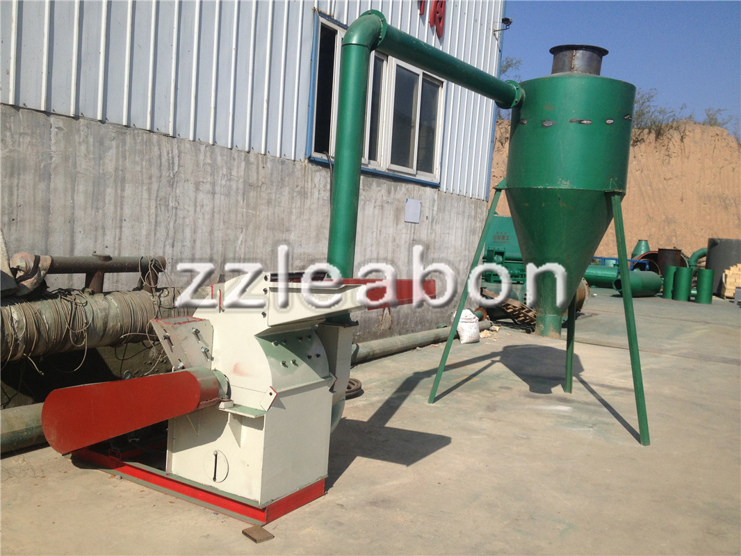 wood crusher for charcoal plant